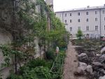 Klostergarten Umbauphase
